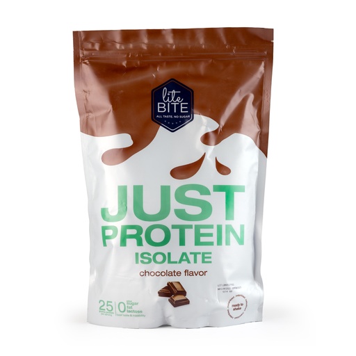[6772504452770] Lite bite Just Protein isolate-30Serv-900G-Chocolate