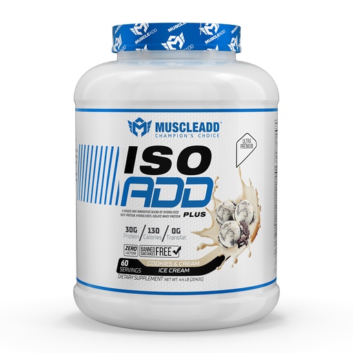 [6223007826679] Muscle Add Iso Add Plus -60Serv.-2040G-Cookies n' Cream