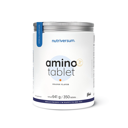 [5999107131838] Nutriversum Amino Tablet-350Tablet.-641G-Orange Flavor