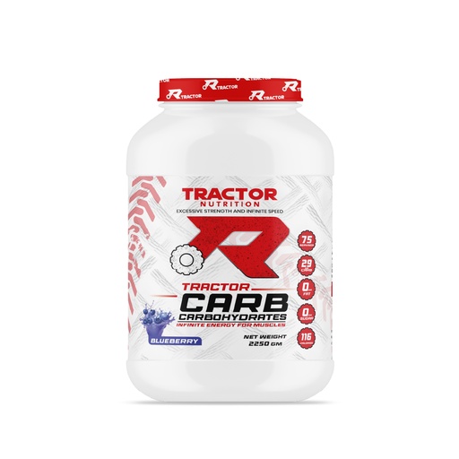 [6224009174881] Tractor Nutrition CARB-75Serv.-2.25Kg-Blueberry